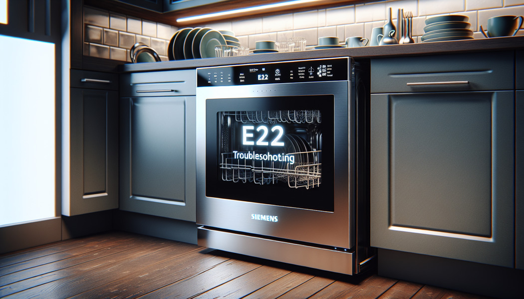 Sprüharme auf Schmutz und Blockaden prüfen - Siemens Spülmaschine E22 – Hilfe und Tipps