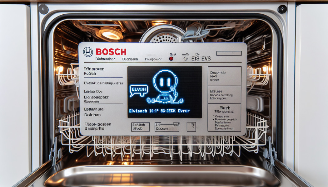 Aquastop-Funktion begutachten und reaktivieren   -  Bosch Spülmaschine E15 – Problemlösungen auf einen Blick