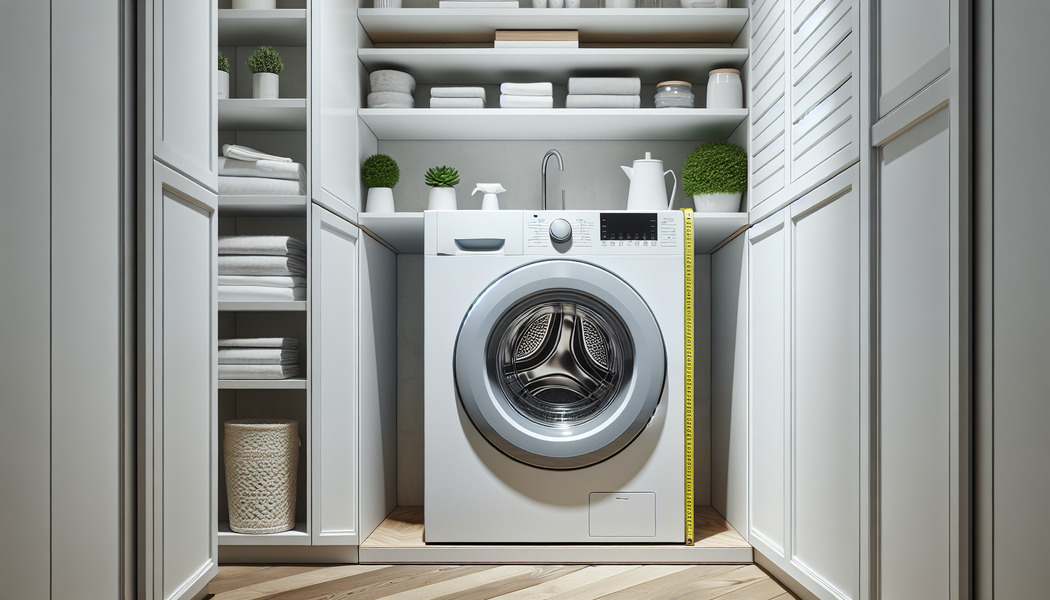Standardmaße: Passende Modelle im Handel finden -  Maße Waschmaschine – So passt sie perfekt