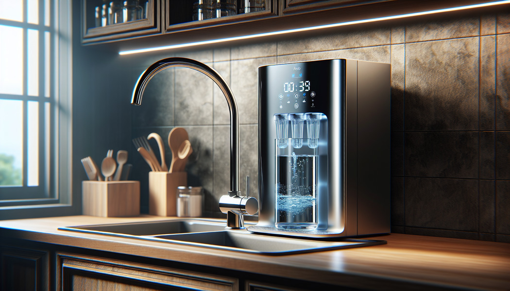 Austauschbare Filterkartuschen erhältlich -  Wasserfilter für Wasserhahn – Sauberes Wasser auf Knopfdruck