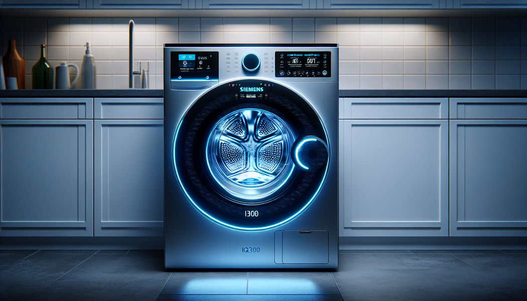 Leiser Betrieb dank iQdrive-Motor -  Waschmaschine Siemens IQ300: Smarte Haushaltshilfe