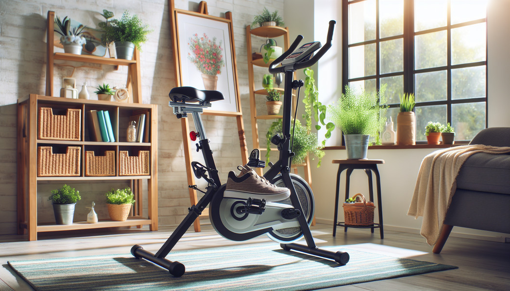 Platzersparnis in jeder Wohnung -  Heimtrainer klappbar: Platzsparend fit bleiben
