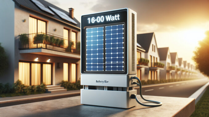 Balkonkraftwerk 1600 Watt – Große Leistung für Dein Zuhause