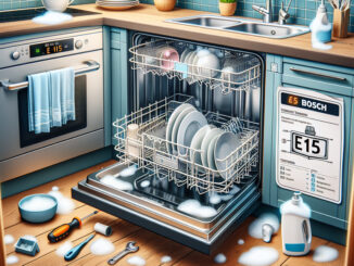 Bosch Spülmaschine Fehler E15 – Lösungen und Tipps