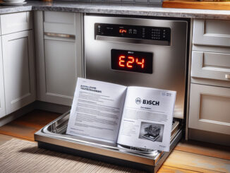 Bosch Spülmaschine E24 – Hilfe bei Problemen