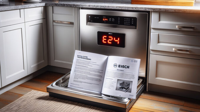 Bosch Spülmaschine E24 – Hilfe bei Problemen