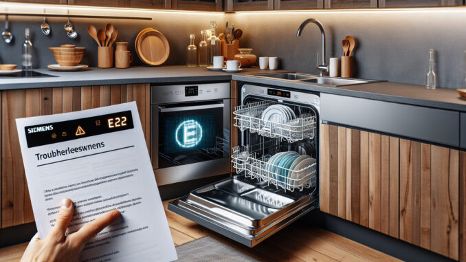 Siemens Spülmaschine E22 – Hilfe und Tipps Siemens Spülmaschine E22 – Hilfe und Tipps
