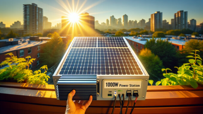 Balkonkraftwerk 1000W – Dein Beitrag zur Energiewende
