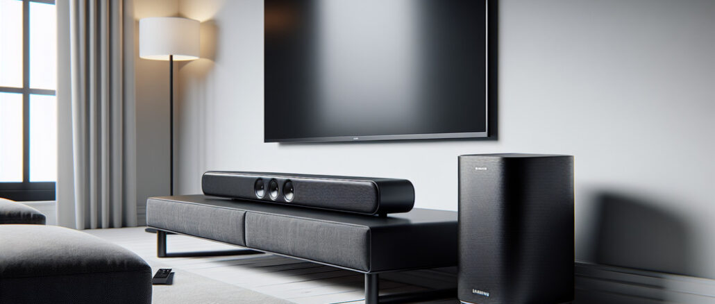 Samsung Soundbar mit Subwoofer – Kinoerlebnis zu Hause