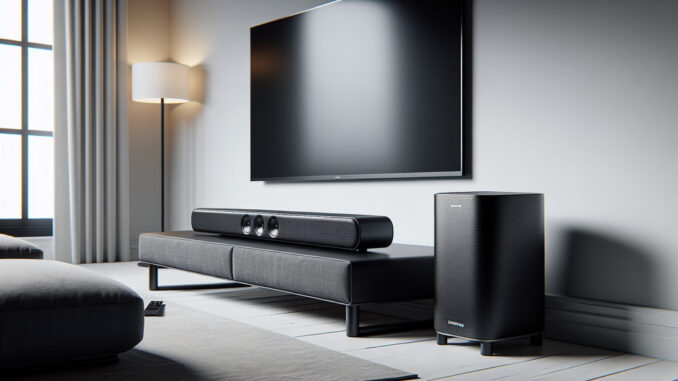 Samsung Soundbar mit Subwoofer – Kinoerlebnis zu Hause