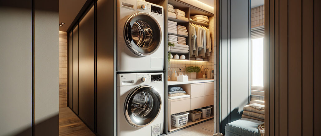 Waschmaschine Trockner übereinander – Platzsparend und praktisch