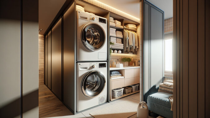 Waschmaschine Trockner übereinander – Platzsparend und praktisch