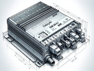 Deye SUN800G3-EU-230 800W Micro-Wechselrichter WLAN Balkonkraftwerk wasserdicht – Dein smarter Solarhelfer