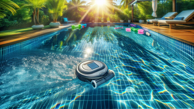 Pool Saugroboter: Glasklares Wasser Pool Saugroboter: Glasklares Wasser