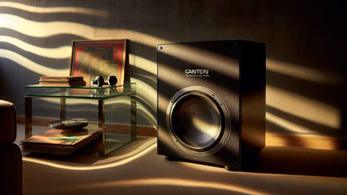 Canton Subwoofer: Klangwelten neu entdecken
