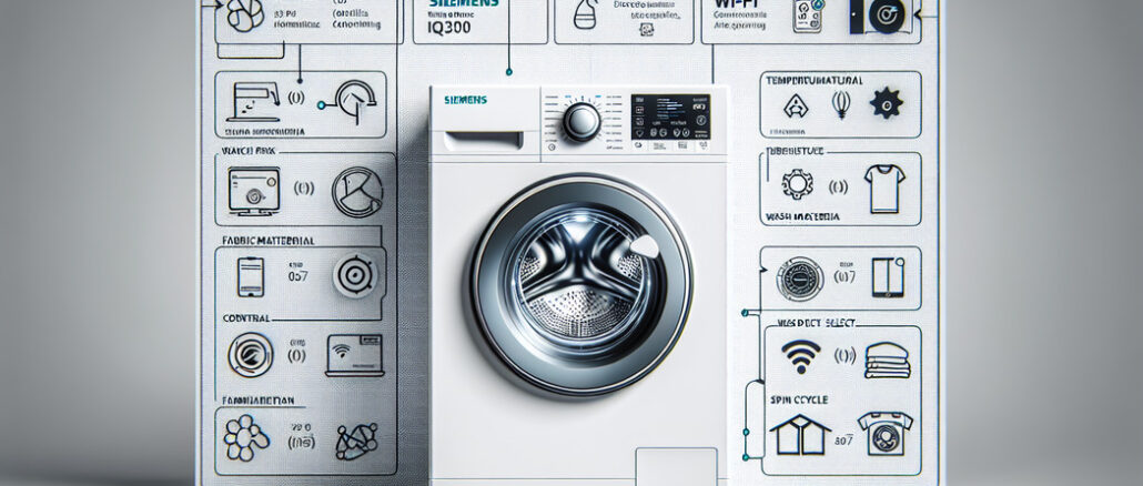 Waschmaschine Siemens IQ300: Smarte Haushaltshilfe