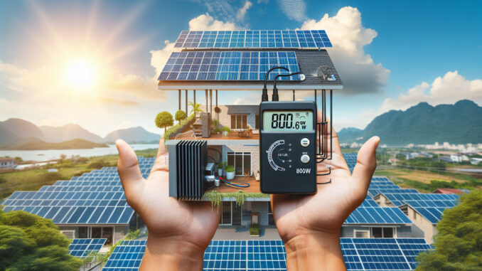 800W Balkonkraftwerk – Dein Einstieg in die nachhaltige Energie 800W Balkonkraftwerk – Dein Einstieg in die nachhaltige Energie