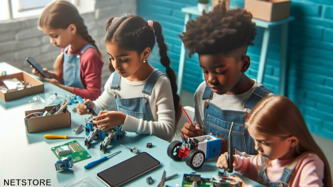 Robotics und Smartphones recyceln: A1 bietet Kindern von Mitarbeitern cooles Ferienprogramm Robotics und Smartphones recyceln: A1 bietet Kindern von Mitarbeitern cooles Ferienprogramm