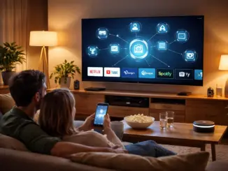 vernetzte Smart-TVs